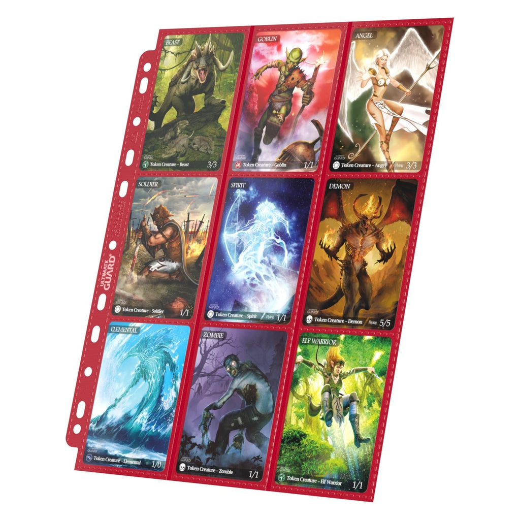Produktbild Ultimate Guard 18-Pocket Pages Side-Loading (10) - Red