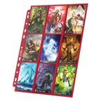 Produktbild Ultimate Guard 18-Pocket Pages Side-Loading (10) - Red