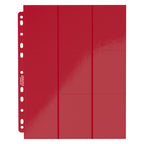 Produktbild Ultimate Guard 18-Pocket Pages Side-Loading (10) - Red