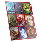 Produktbild Ultimate Guard 18-Pocket Pages Side-Loading (10) - Red