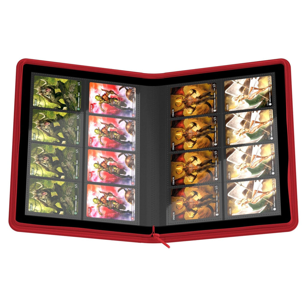 Produktbild Ultimate Guard Zipfolio 320 16-Pocket Xenoskin - Red