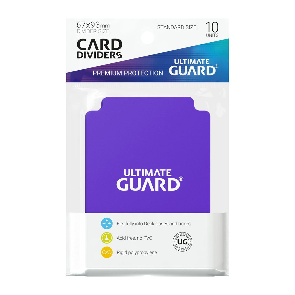 Produktbild Ultimate Guard Card Dividers Standard Size (10) - Purple