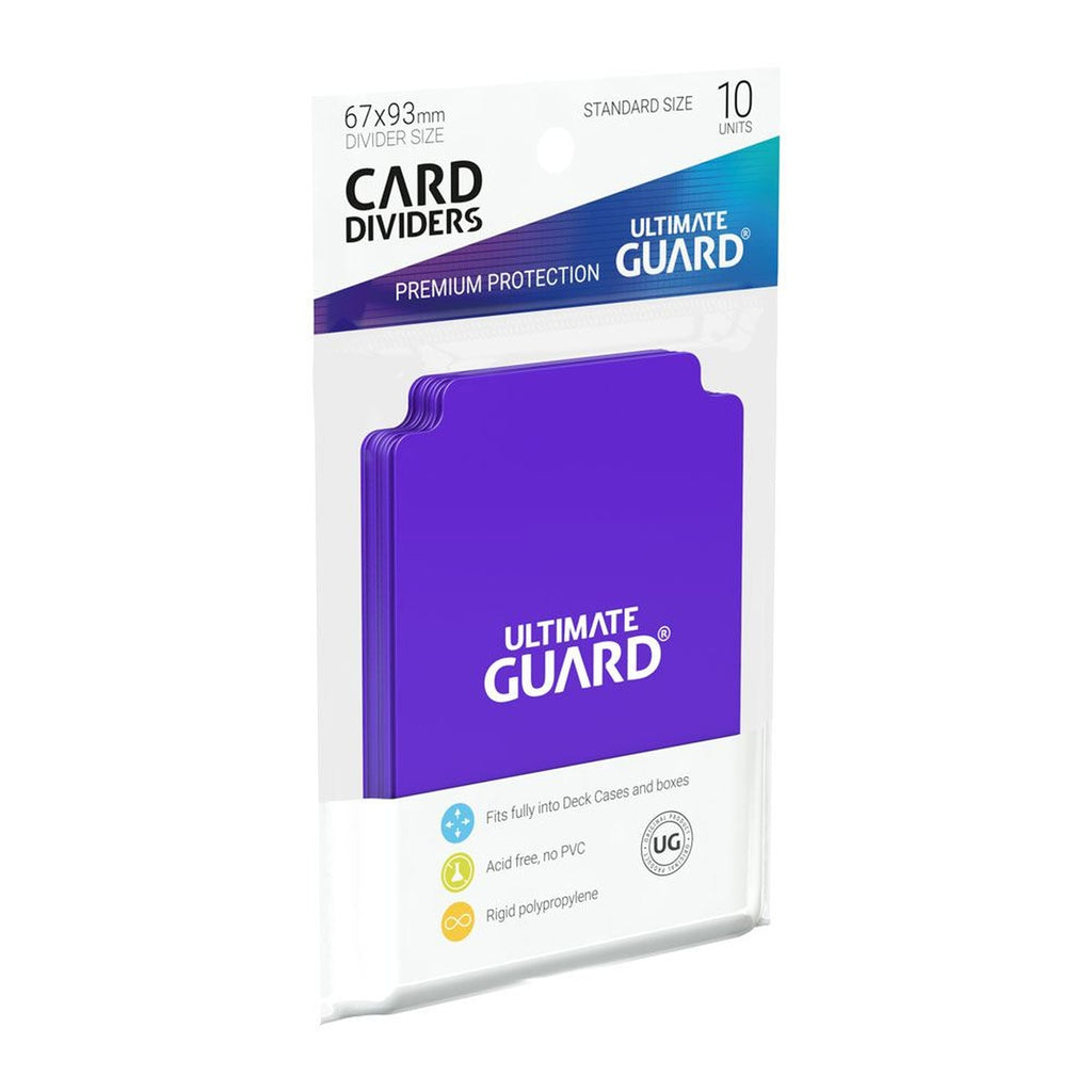 Produktbild Ultimate Guard Card Dividers Standard Size (10) - Purple