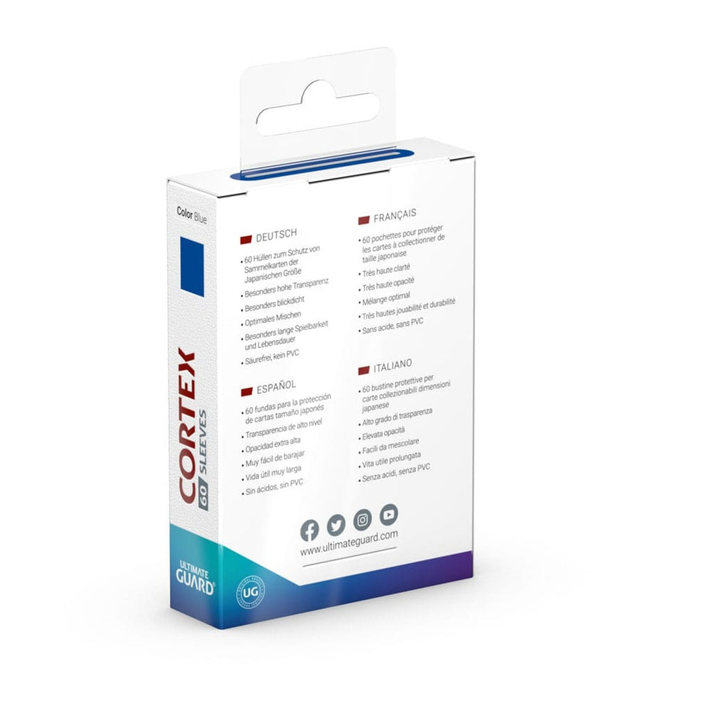 Product image Ultimate Guard Cortex Sleeves Japanese Size (60) - Blue
