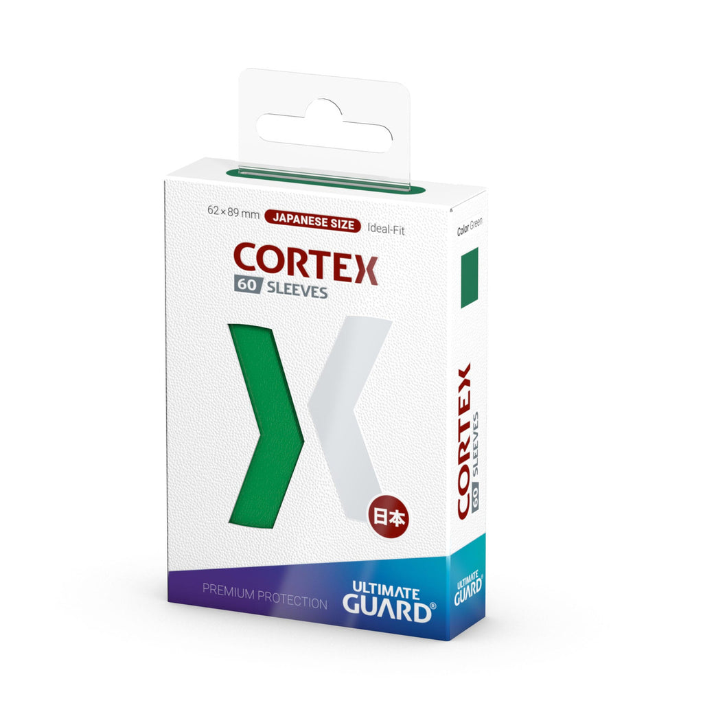 Produktbild Ultimate Guard Cortex Sleeves Japanese Size (60) - Green