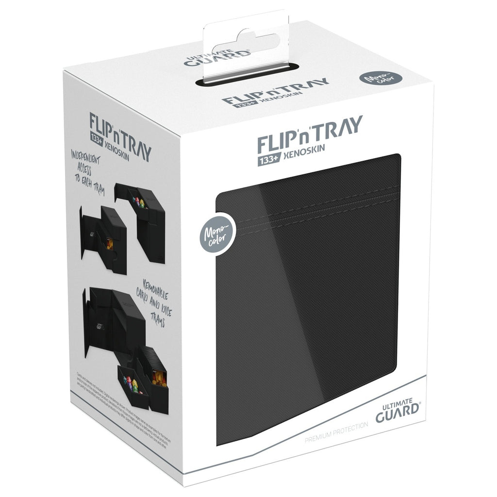 Produktbild Ultimate Guard Flip'n'Tray 133+ Xenoskin - Black