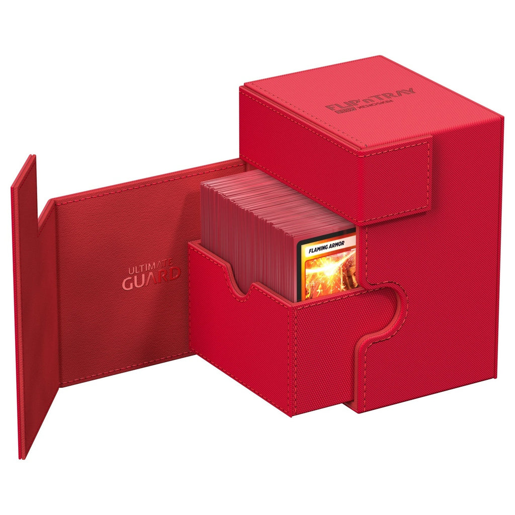 Produktbild Ultimate Guard Flip'n'Tray 133+ Xenoskin - Red