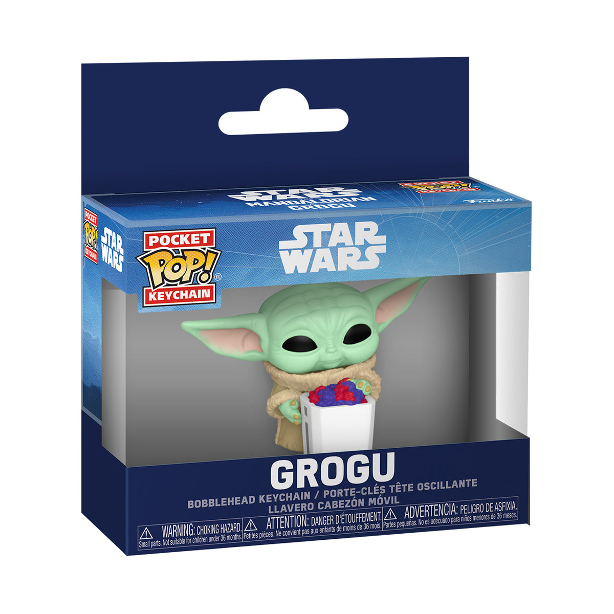 Produktbild Grogu Funko Pop Schlüsselanhänger - Star Wars: Mandalorian & Grogu