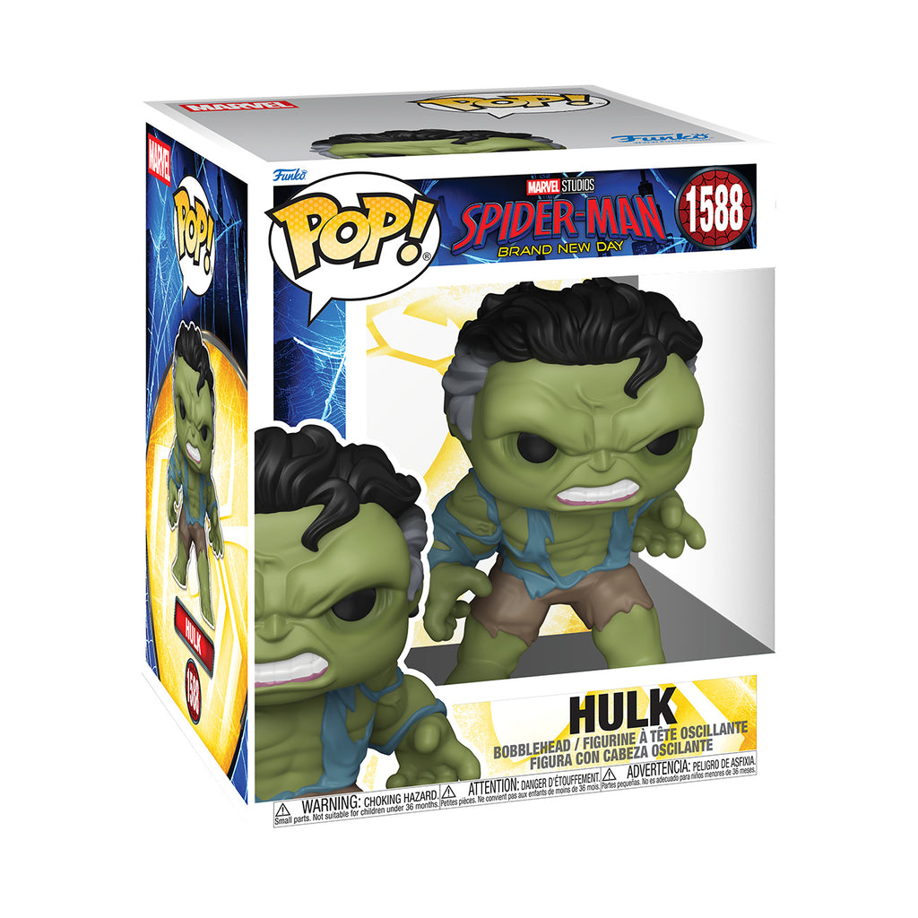 Produktbild Spider-Man: Brand New Day - Hulk Funko Pop Wackelkopf-Figur