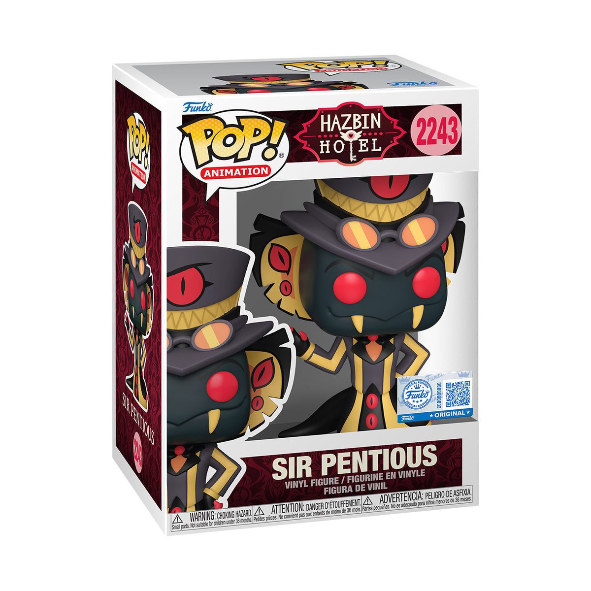 Produktbild Hazbin Hotel - Sir Pentious Funko Pop Figur