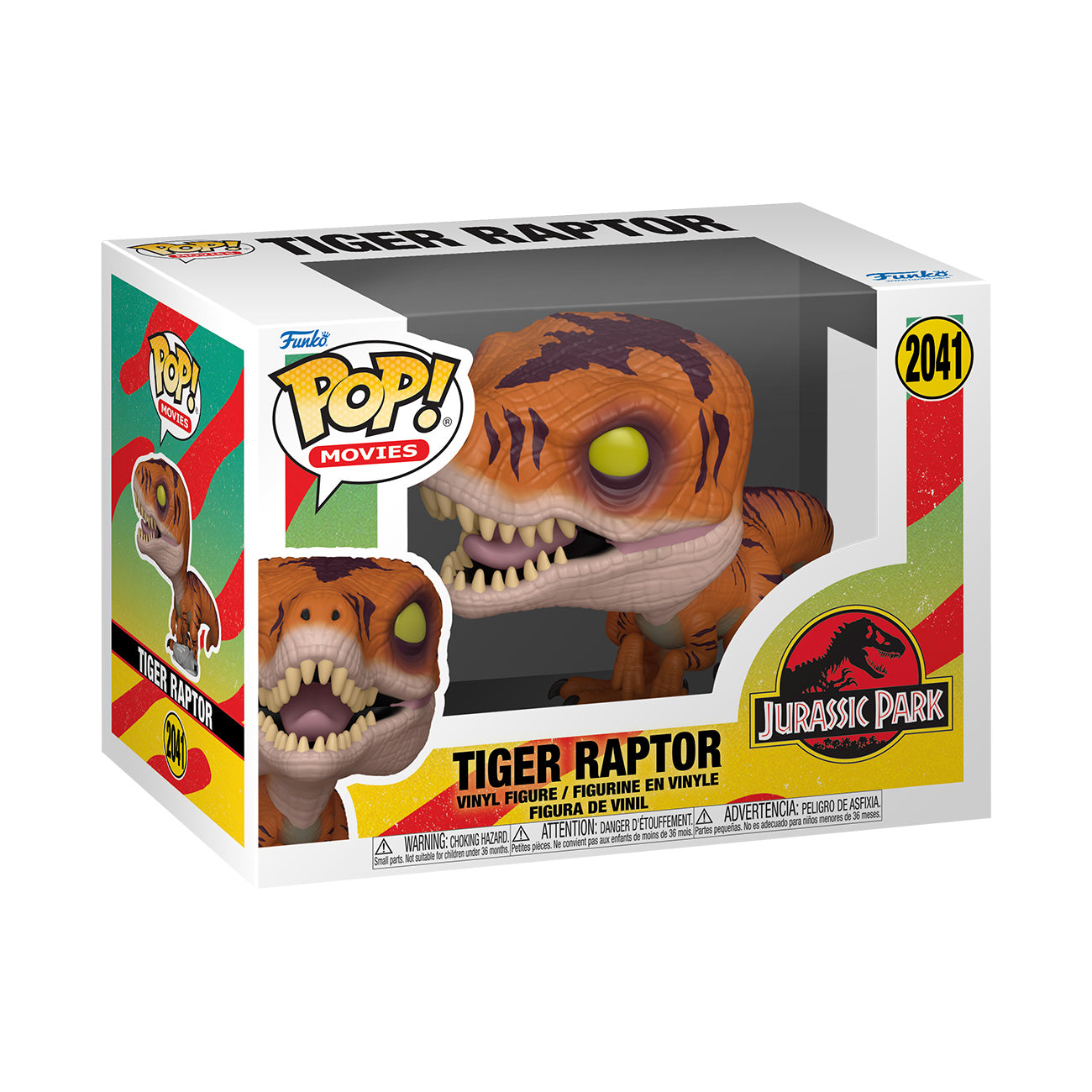 Product image Jurassic Park - Tiger Raptor Funko Pop Figure