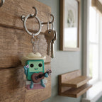 Produktbild Adventure Time - Cowboy BMO mit Gitarre Funko Pop Schlüsselanhänger