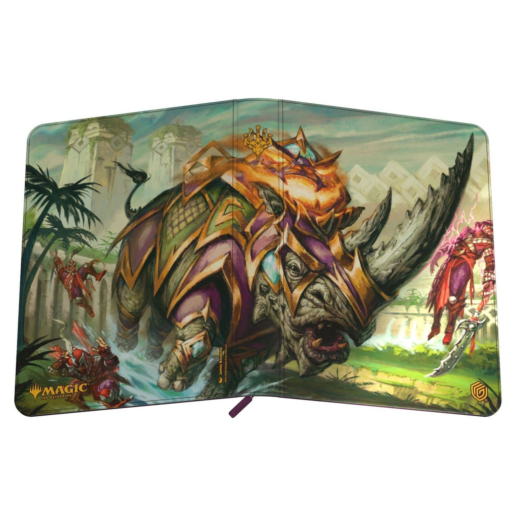 Produktbild Ultimate Guard Zipfolio 360 Xenoskin Magic: The Gathering "Tarkir: Dragonstorm" - Skirmish Rhino