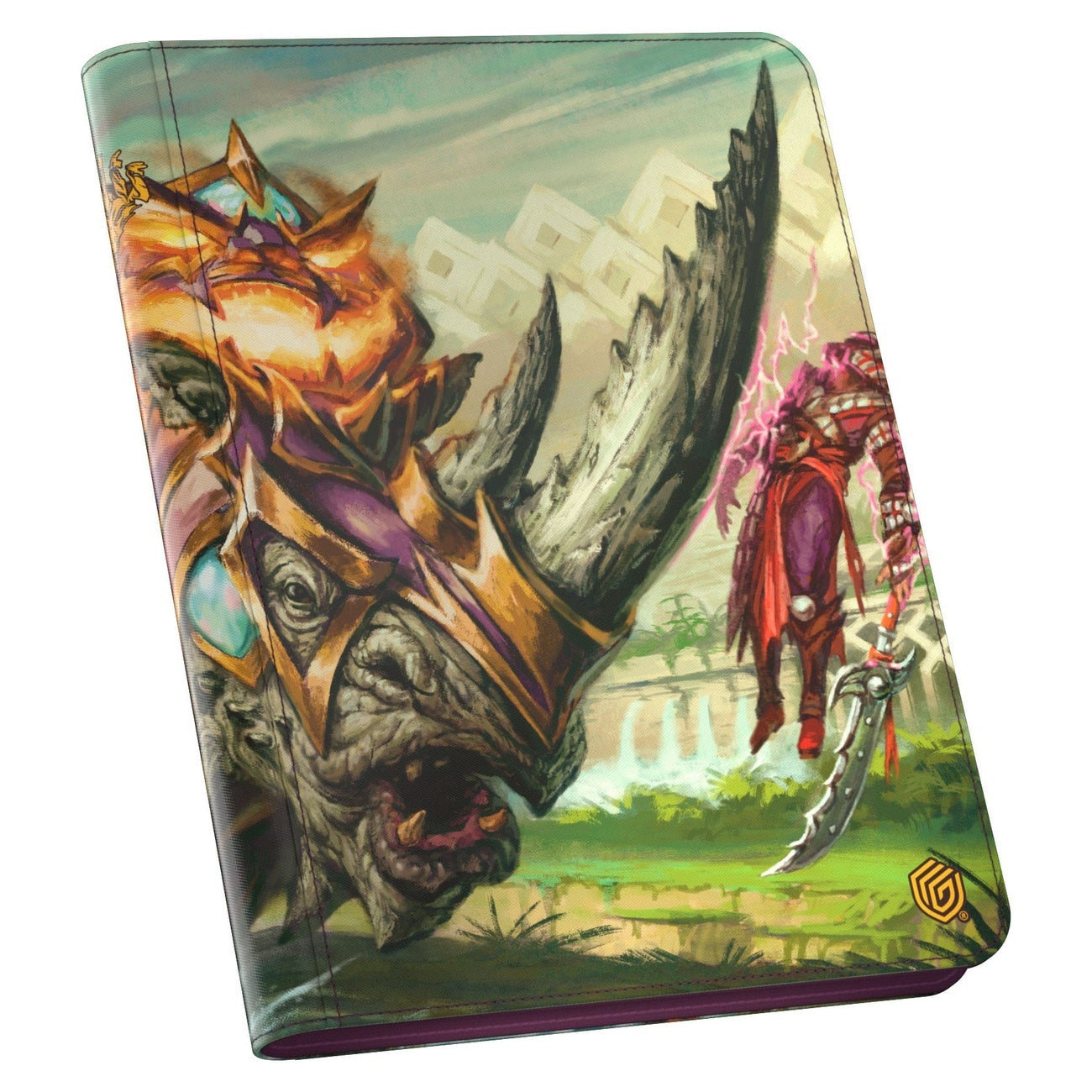 Produktbild Ultimate Guard Zipfolio 360 Xenoskin Magic: The Gathering "Tarkir: Dragonstorm" - Skirmish Rhino