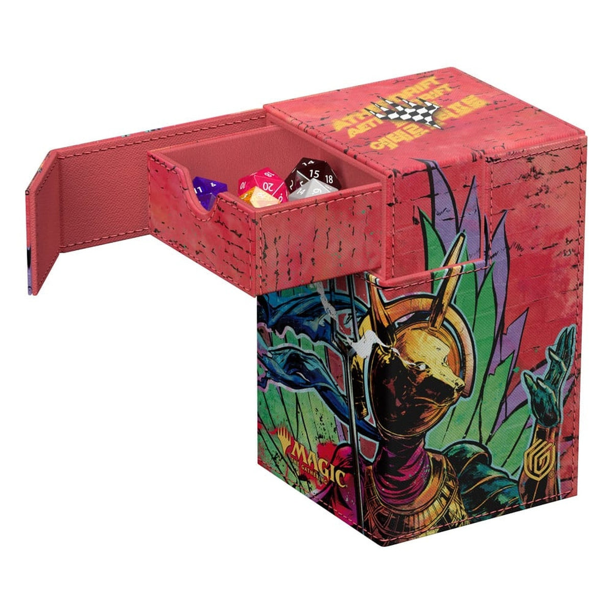 Produktbild Ultimate Guard Flip'n'Tray 100+ Xenoskin Magic: The Gathering "Aetherdrift" - Hazoret, Godseeker