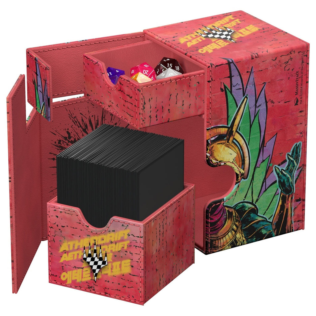 Produktbild Ultimate Guard Flip'n'Tray 100+ Xenoskin Magic: The Gathering "Aetherdrift" - Hazoret, Godseeker