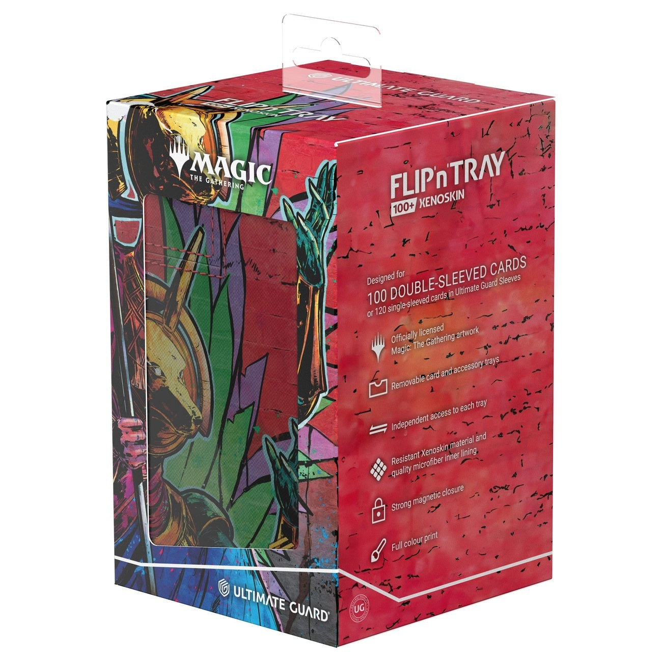 Produktbild Ultimate Guard Flip'n'Tray 100+ Xenoskin Magic: The Gathering "Aetherdrift" - Hazoret, Godseeker