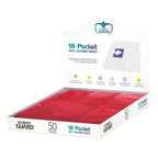 Produktbild Ultimate Guard 18-Pocket Pages Side-Loading (50) - Red