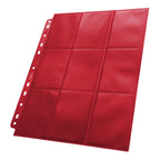 Produktbild Ultimate Guard 18-Pocket Pages Side-Loading (50) - Red