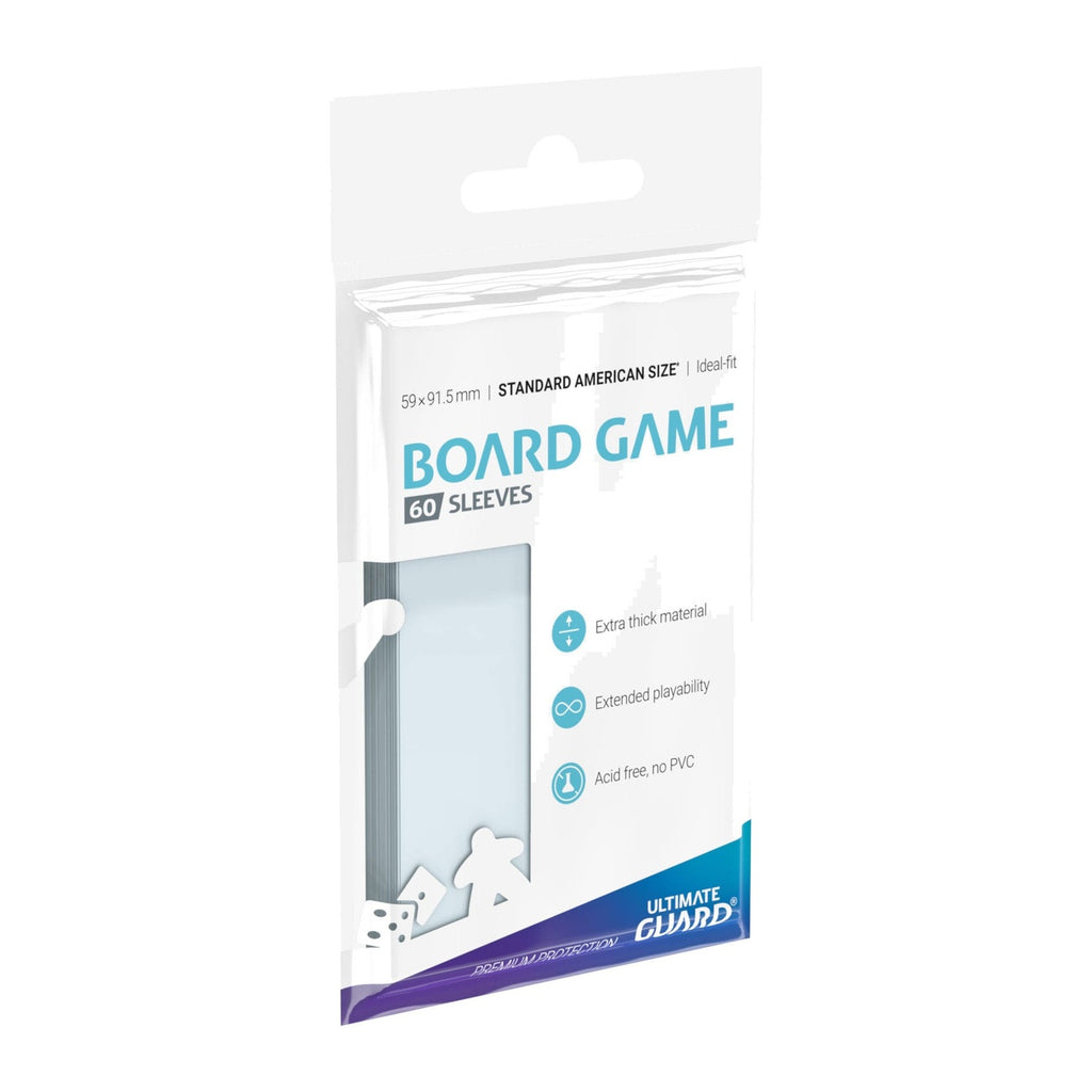Produktbild Ultimate Guard Board Game Sleeves (60) - Standard American