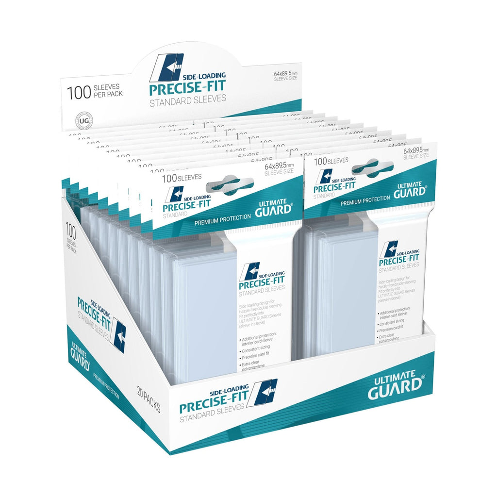 Produktbild Ultimate Guard Precise-Fit Sleeves Standard Size (100) - Side-Loading