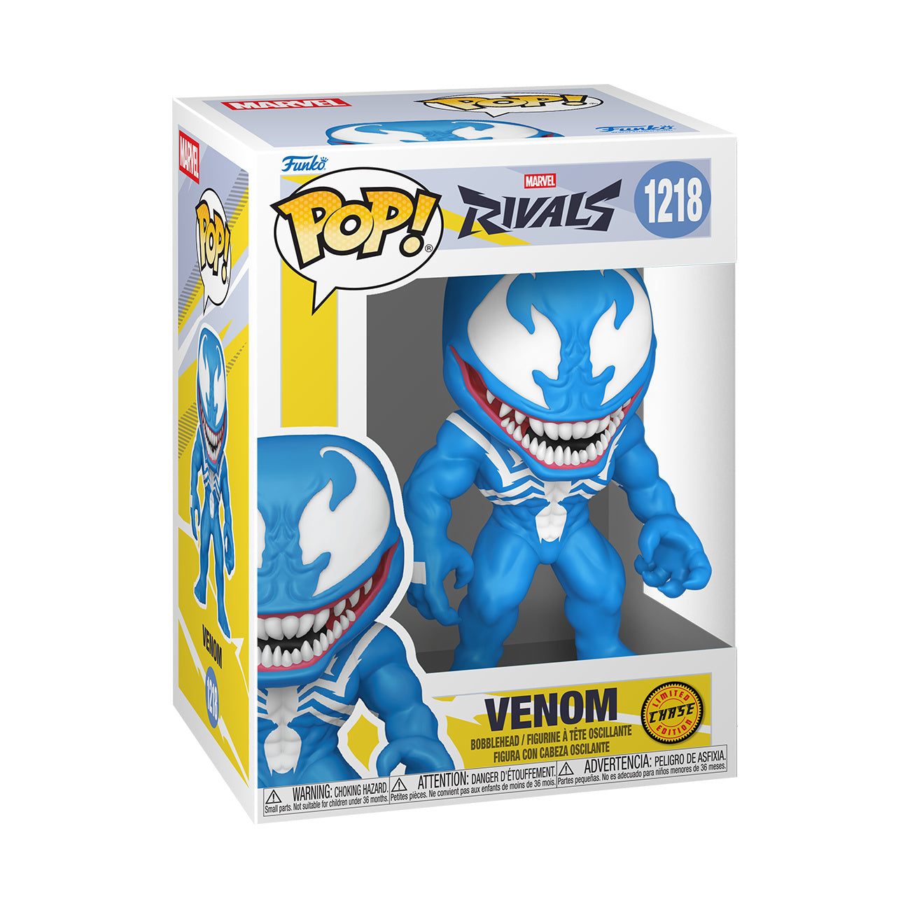 Produktbild Marvel Rivals - Venom Funko Pop Wackelkopf-Figur