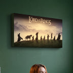 Produktbild Der Herr der Ringe - Die Gefährten Wandbild mit Licht