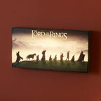 Produktbild Der Herr der Ringe - Die Gefährten Wandbild mit Licht