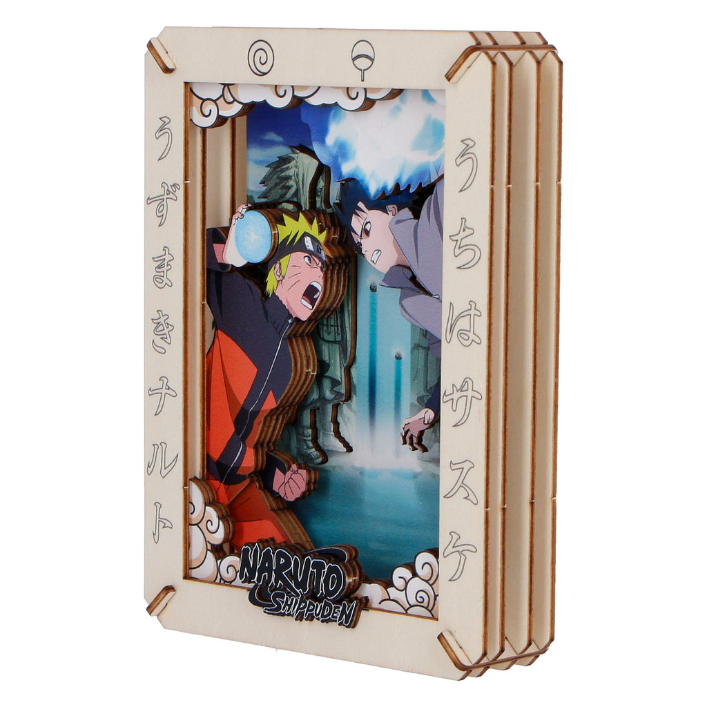 Produktbild Naruto - The Final Valley Wooden Theatre 3D Bilderrahmen