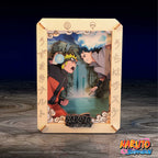 Produktbild Naruto - The Final Valley Wooden Theatre 3D Bilderrahmen