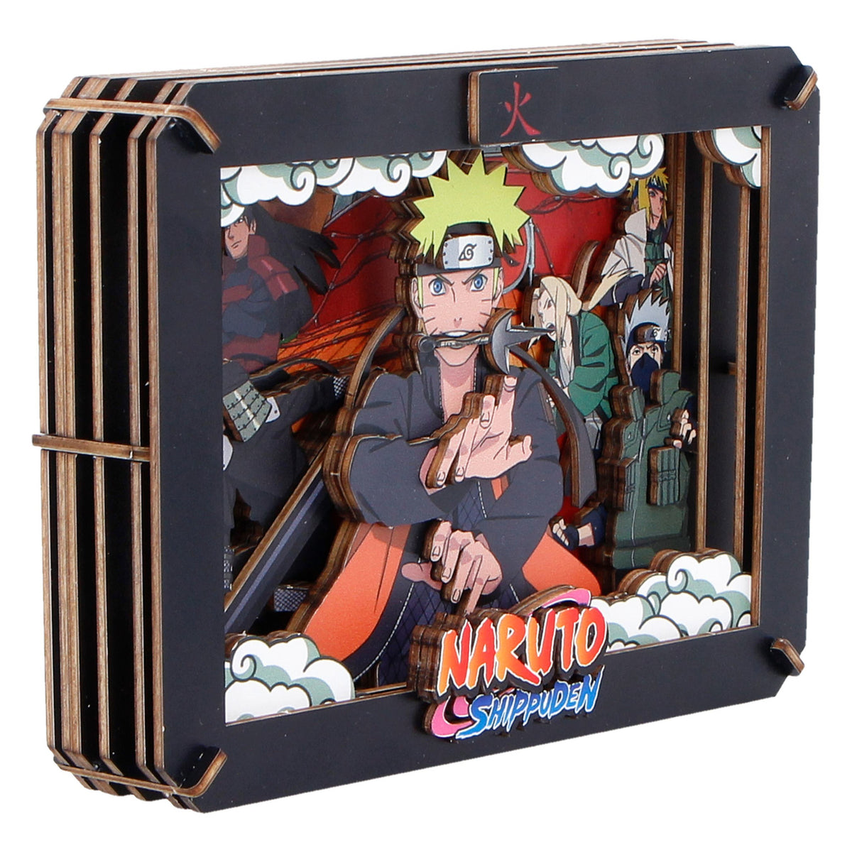 Produktbild Naruto - Hokage Wooden Theatre 3D Bilderrahmen