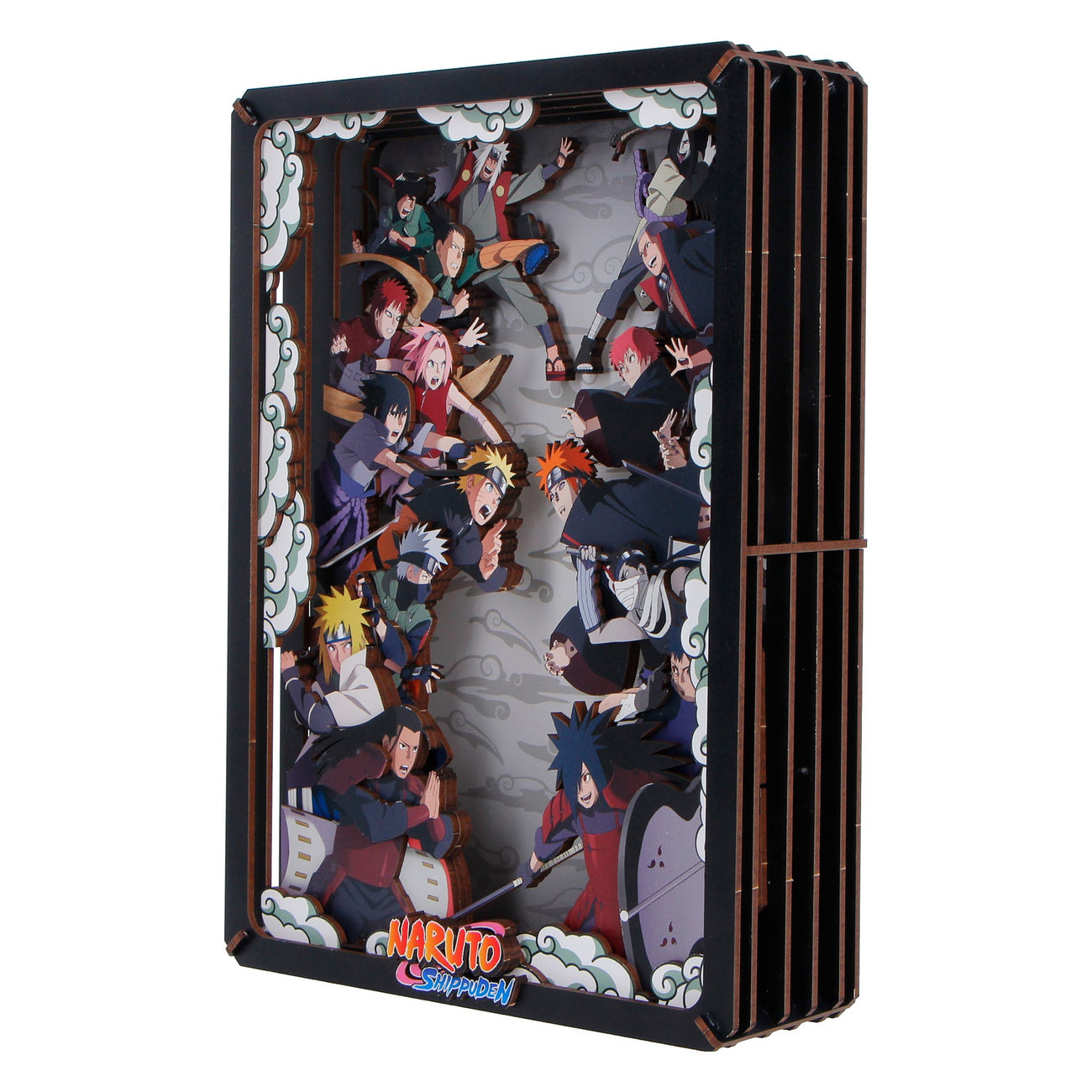 Produktbild Naruto - Combat Wooden Theatre 3D Bilderrahmen