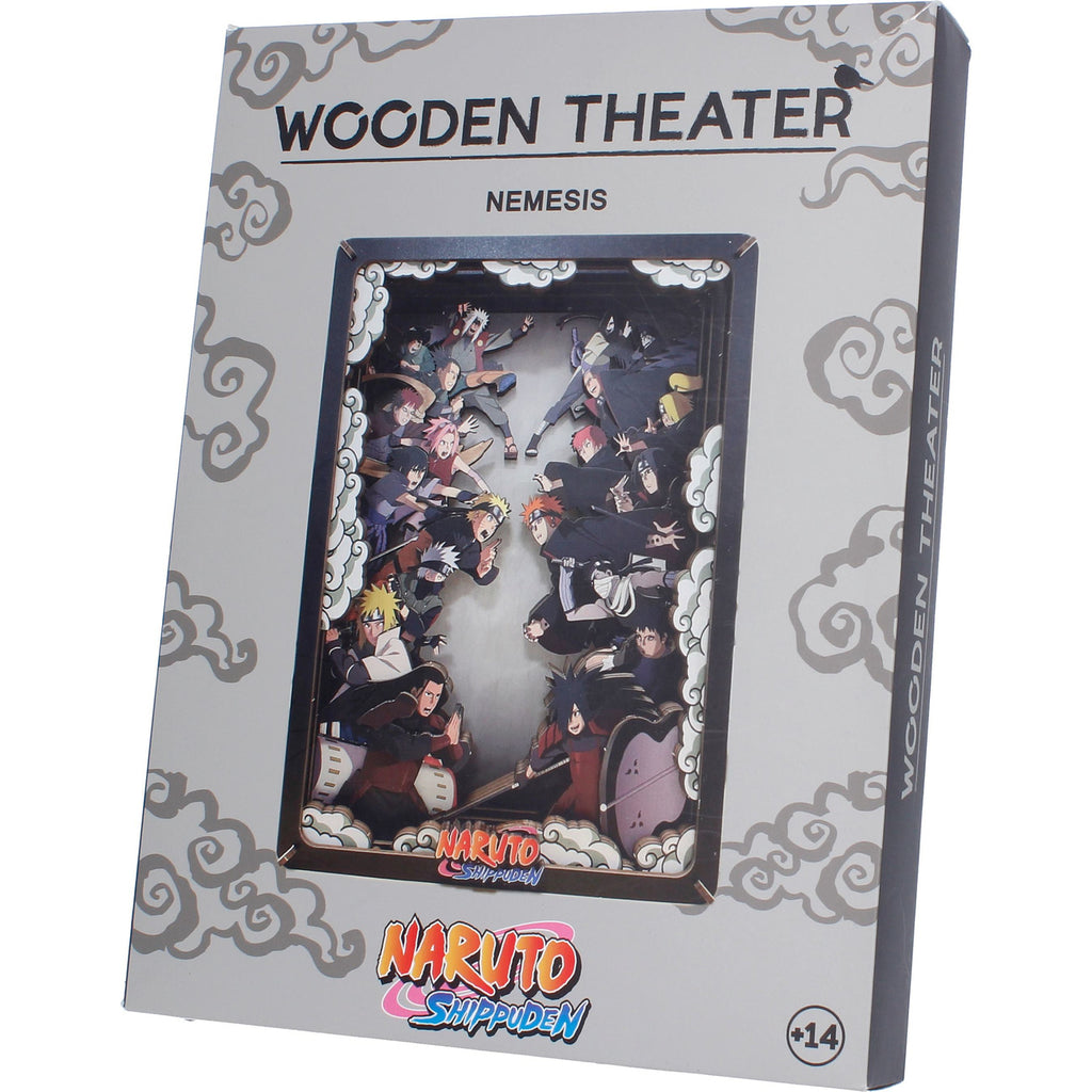 Produktbild Naruto - Combat Wooden Theatre 3D Bilderrahmen