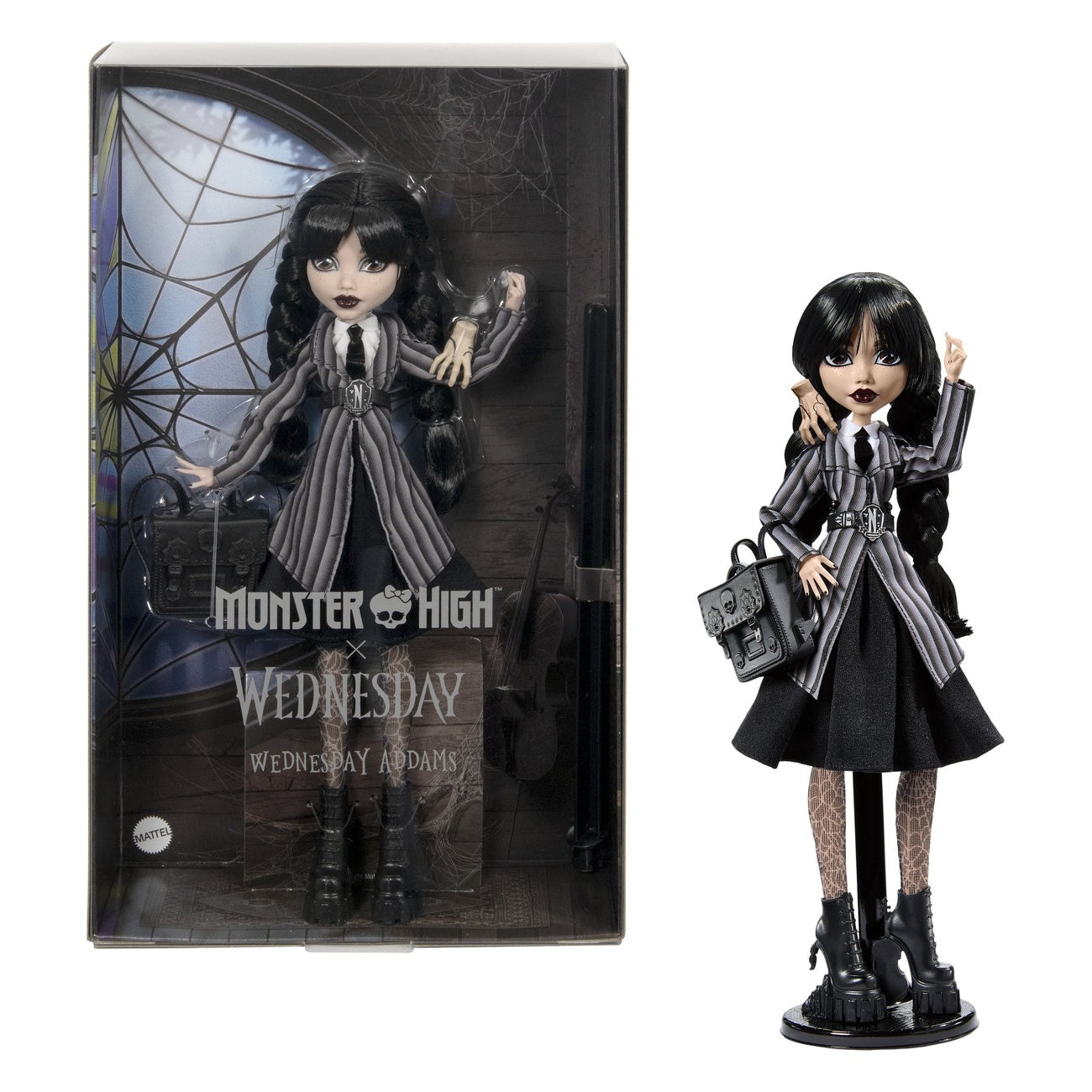 Produktbild Monster High x Wednesday Puppe Wednesday Addams