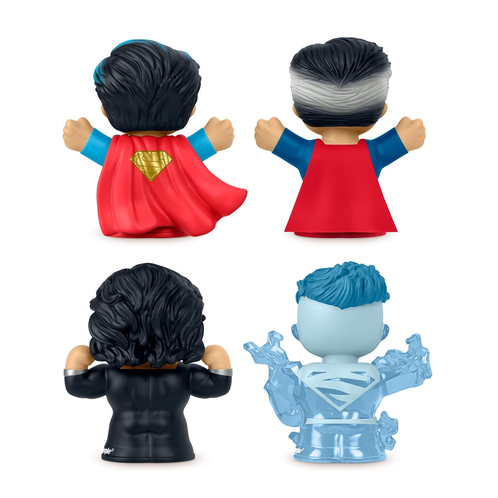 Produktbild DC Comics Little People Collector Minifiguren 4er-Pack Superman: Through the Ages 7 cm
