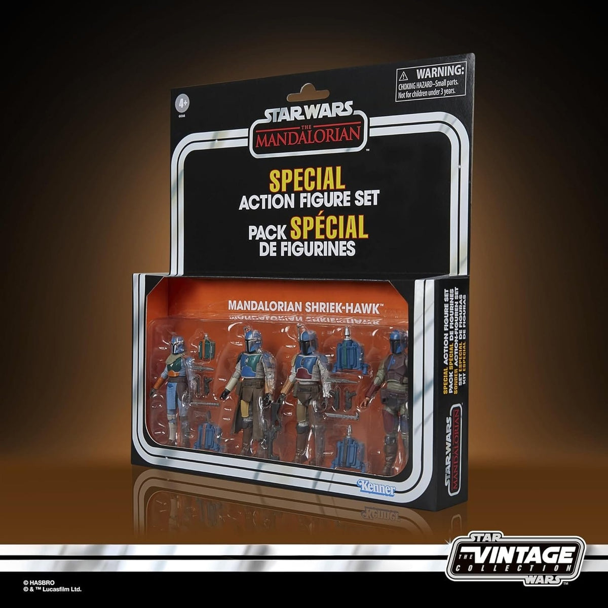 Produktbild Star Wars The Mandalorian Vintage Collection Actionfiguren 4er-Pack Mandalorian Shriek-Hawk 10 cm