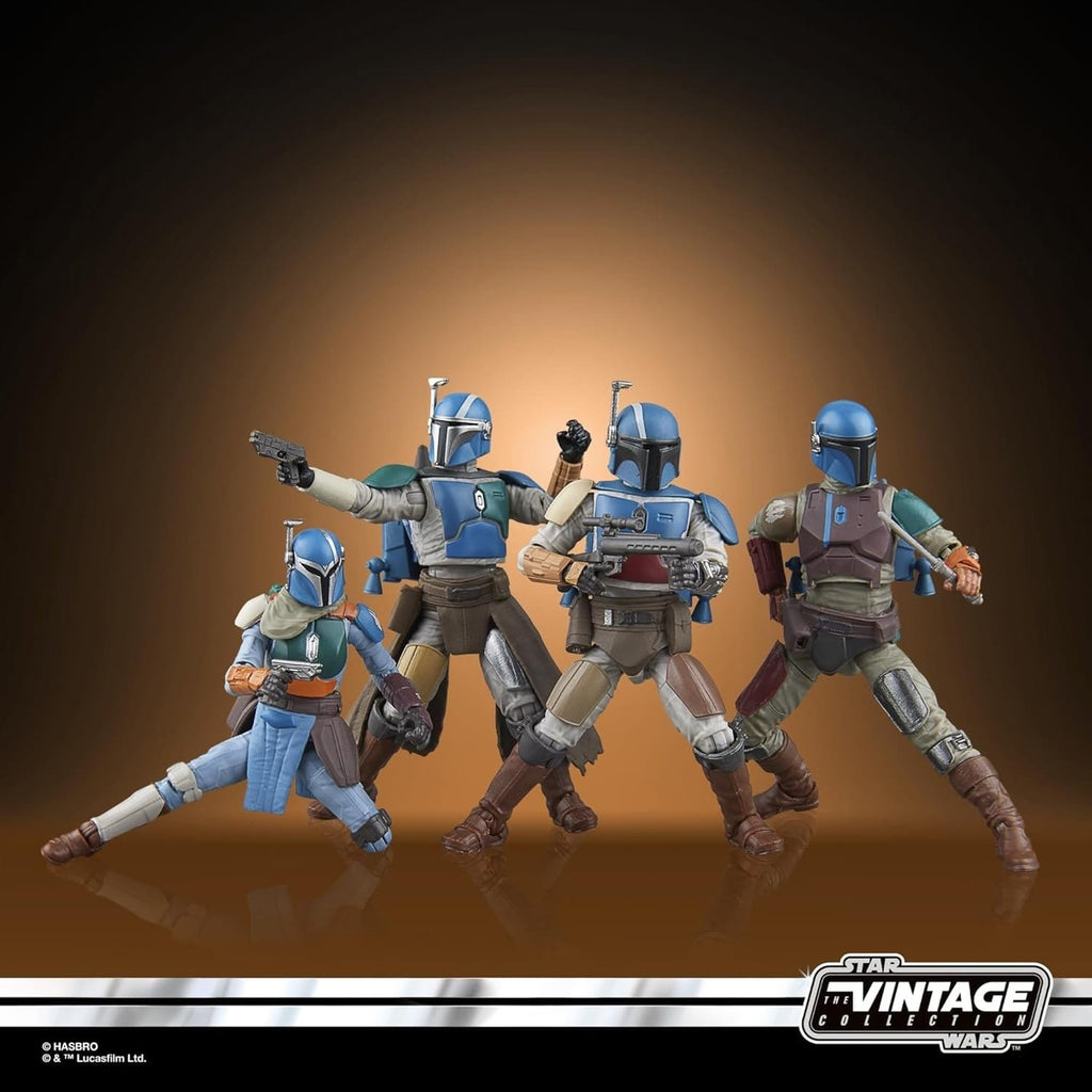 Produktbild Star Wars The Mandalorian Vintage Collection Actionfiguren 4er-Pack Mandalorian Shriek-Hawk 10 cm