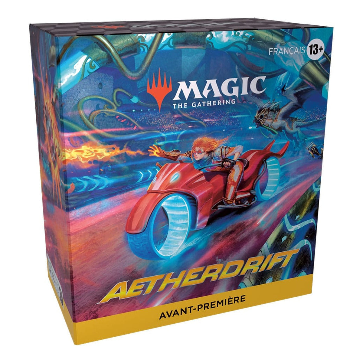 Produktbild Magic the Gathering Aetherdrift Prerelease Packs Umkarton (15) französisch