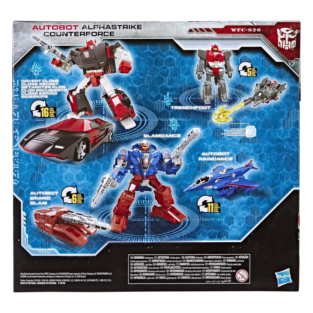 Produktbild Transformers Generations War for Cybertron: Siege Actionfiguren 3er-Pack Autobot Alphastrike Counterforce