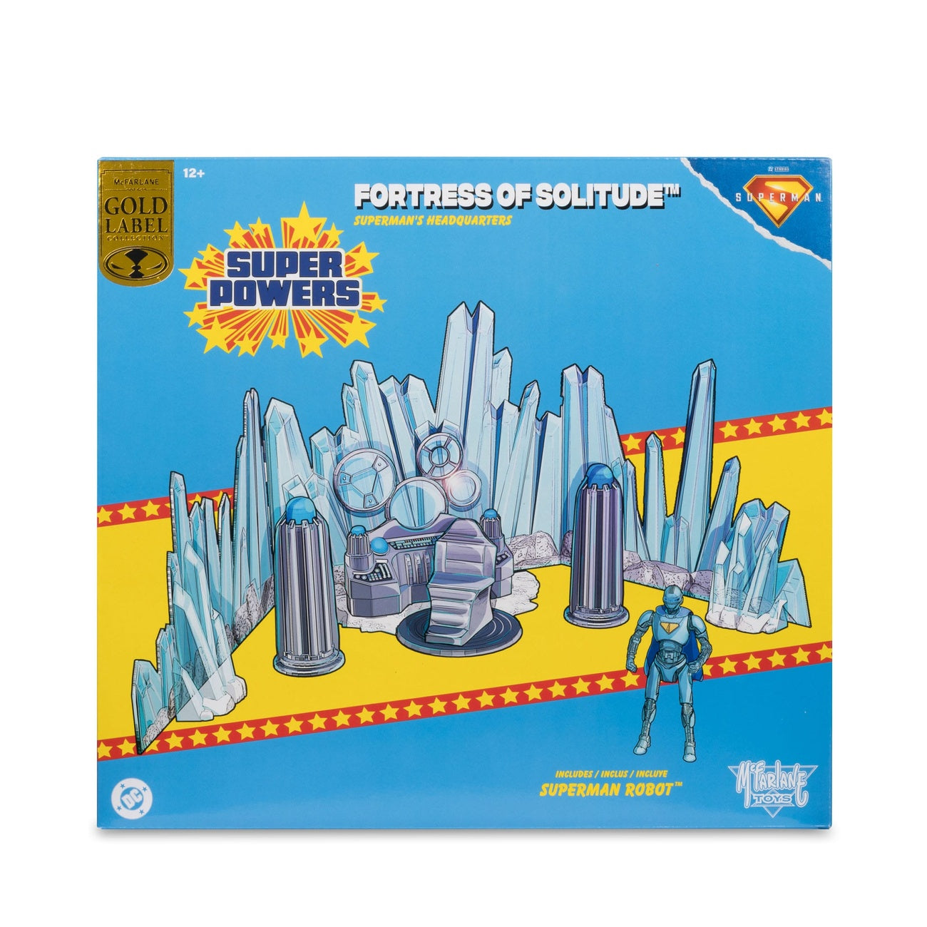 Produktbild Superman (2025) DC Direct Spielset Fortress of Solitude with Superman Robot
