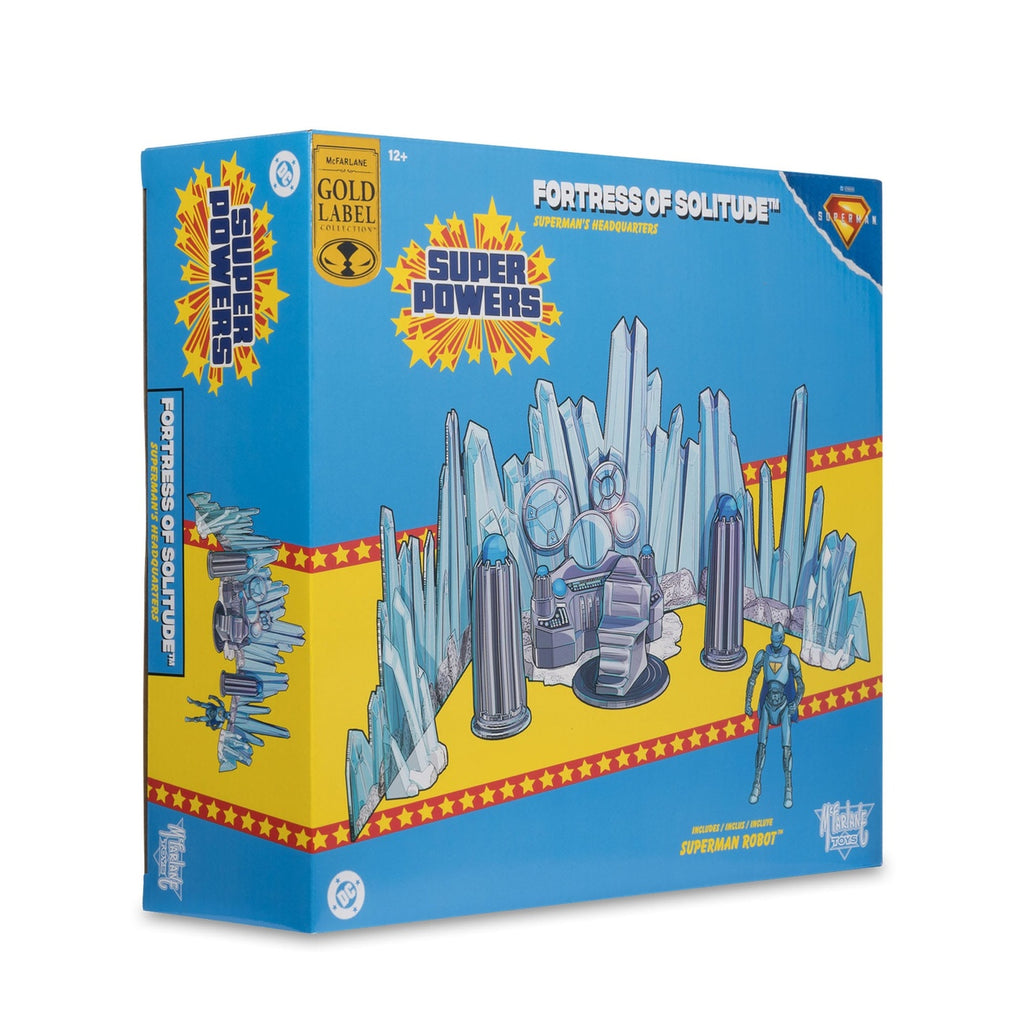 Produktbild Superman (2025) DC Direct Spielset Fortress of Solitude with Superman Robot