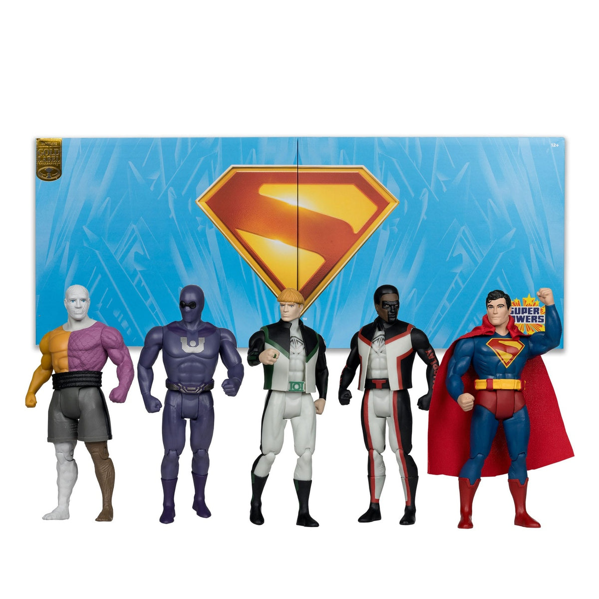 Produktbild Superman (2025) DC Direct Super Powers Actionfiguren 5er Pack Gold Label 11 cm