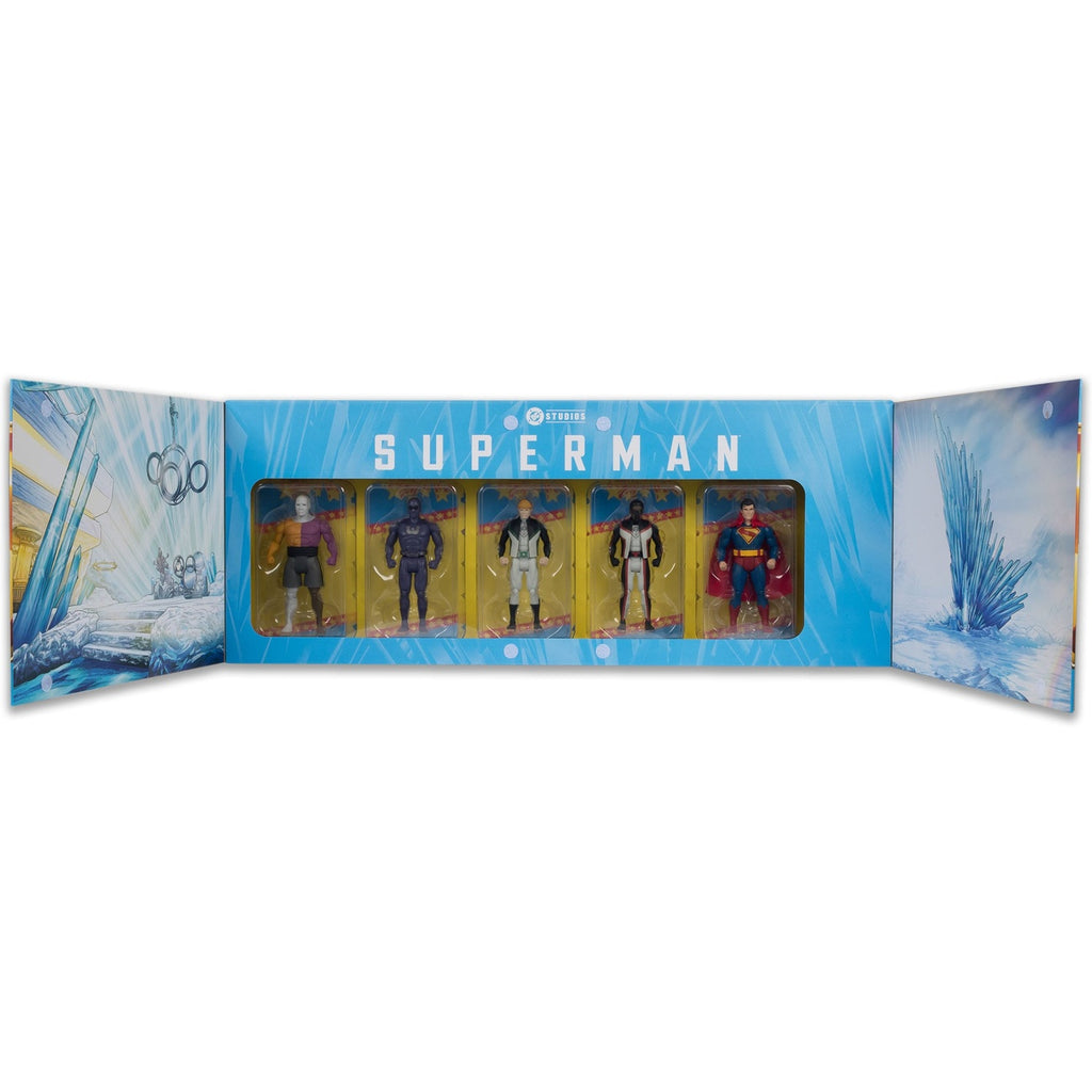 Produktbild Superman (2025) DC Direct Super Powers Actionfiguren 5er Pack Gold Label 11 cm