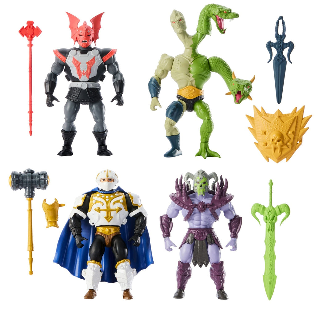 Produktbild Masters of the Universe Origins Actionfiguren 4er-Pack heo exclusive 14 cm