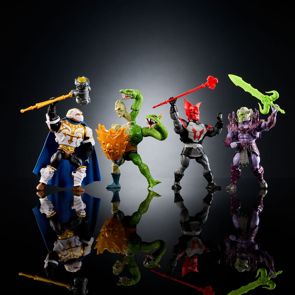 Produktbild Masters of the Universe Origins Actionfiguren 4er-Pack heo exclusive 14 cm