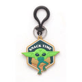 Produktbild Star Wars Soft Touch PVC Taschenanhänger Baby Yoda Snackzeit