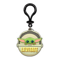 Produktbild Star Wars Soft Touch PVC Taschenanhänger Baby Yoda Schwebend