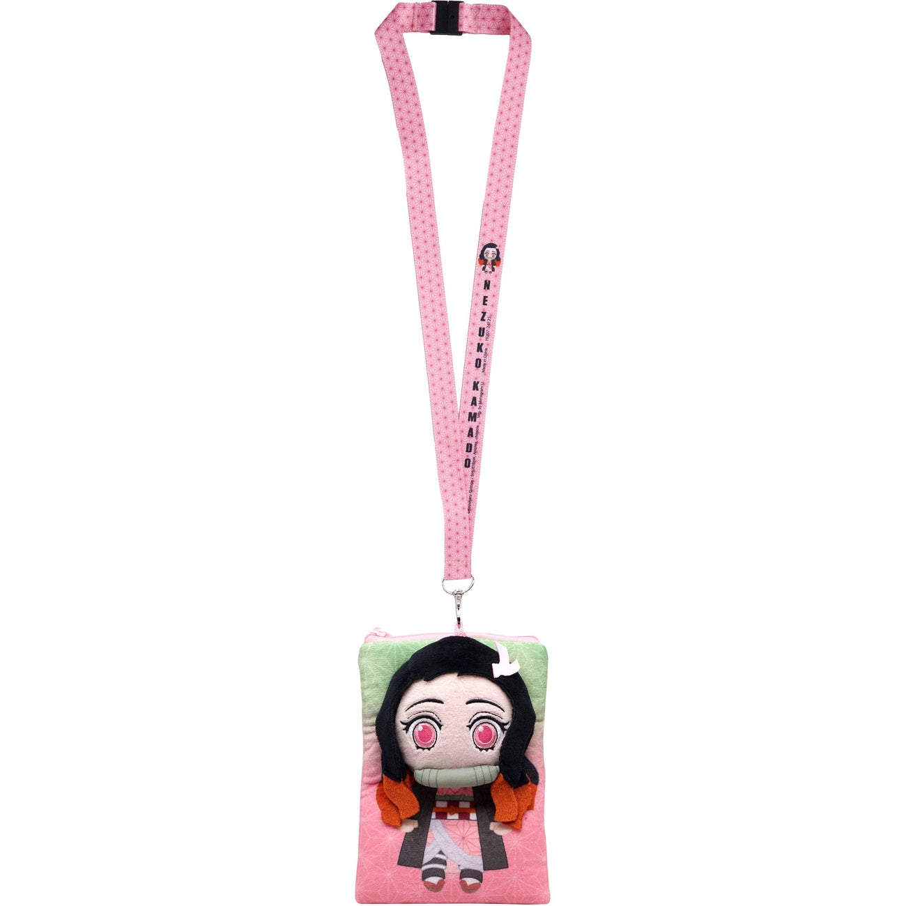 Produktbild Demon Slayer: Kimetsu no Yaiba Schlüsselband Nezuko Deluxe mit Kartenhaltertasche