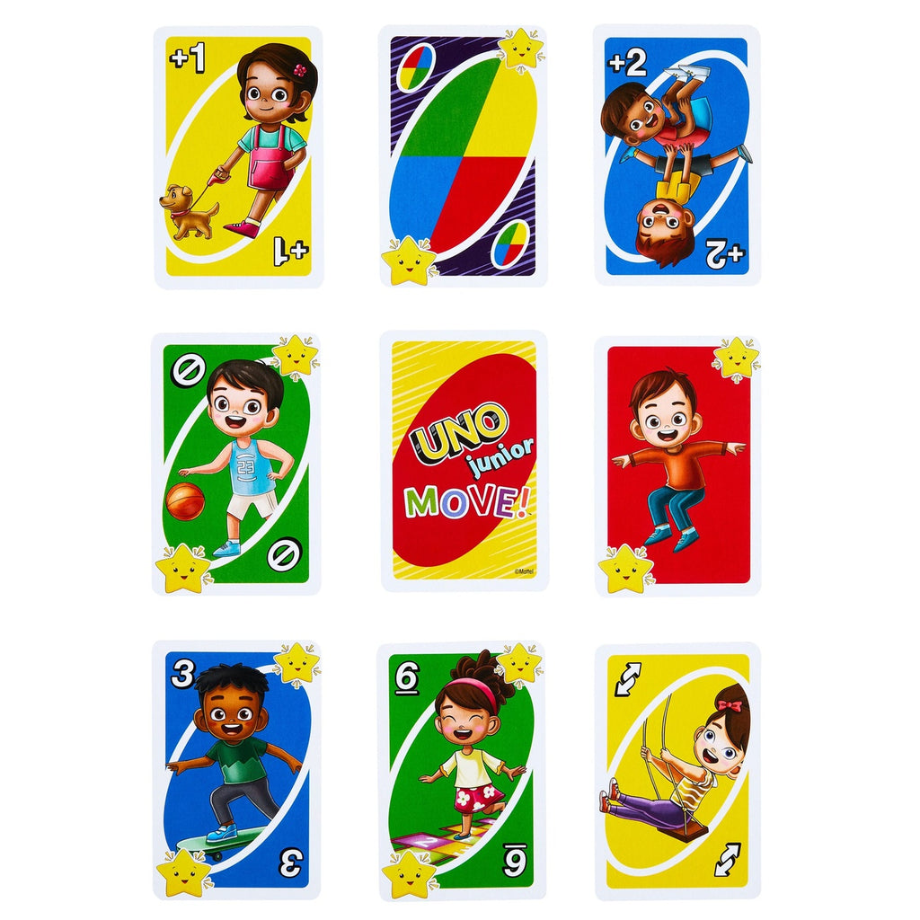Produktbild UNO Junior Move! Kartenspiel