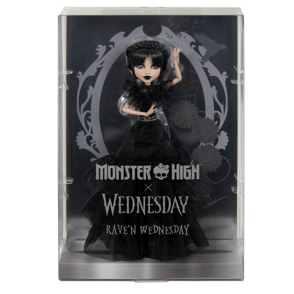 Produktbild Monster High x Wednesday Puppe Rave'n Wednesday